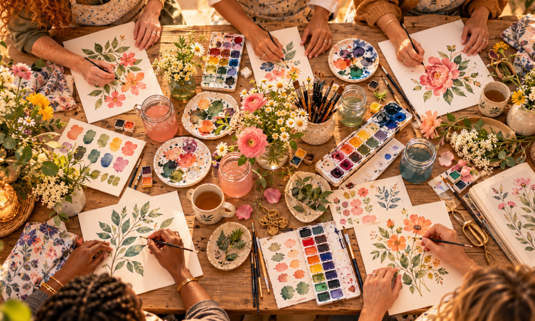 Taller de pintura en acuarela en Alicante